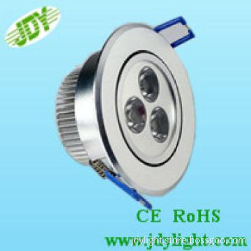 Round 3*1W Dimmable LED Down Lighting